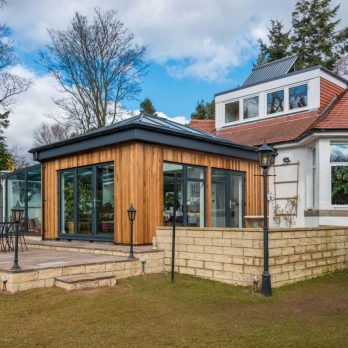 Aluminium Conservatory installation Edinburgh case study