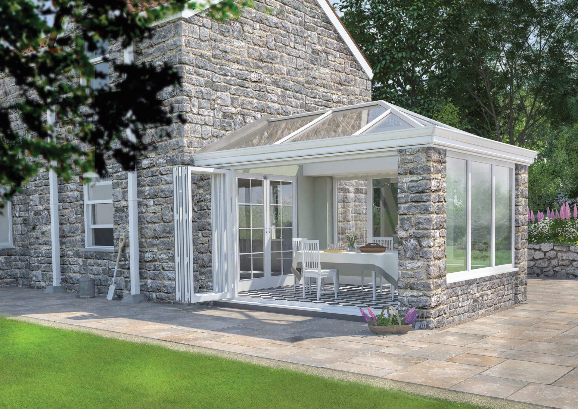 bifold door renovation pilton