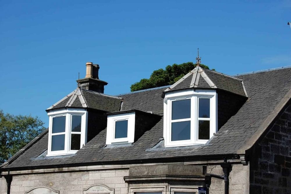 double glazed upvc bay windows